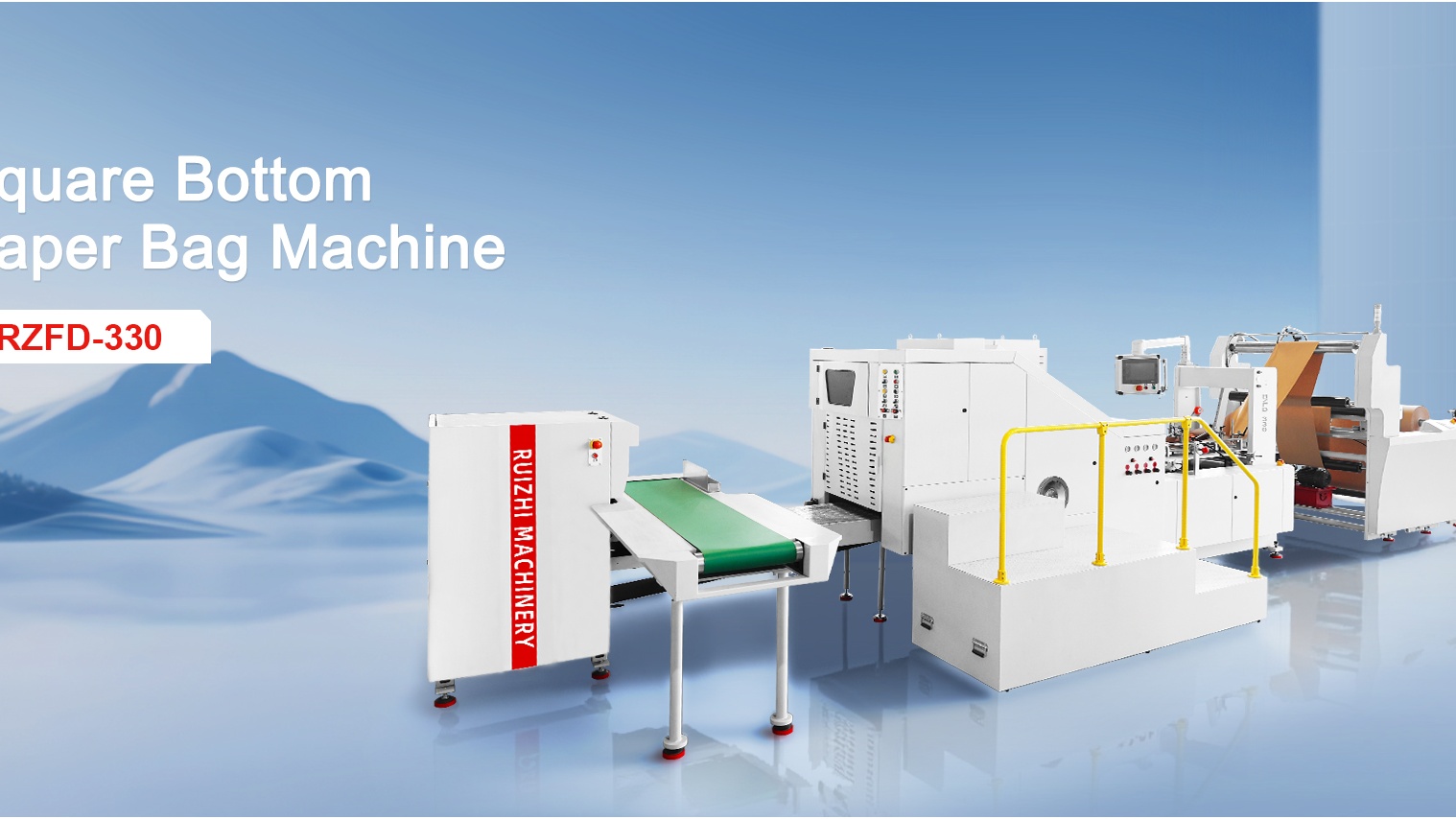 RZFD-330 Square Bottom Paper Bag Machine